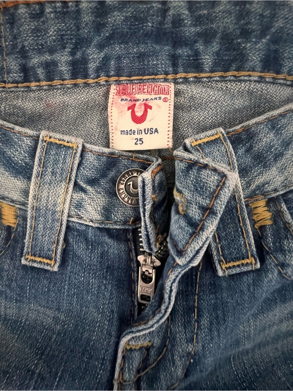 Vintage True Religion Women’s Capri Jeans — Size 25